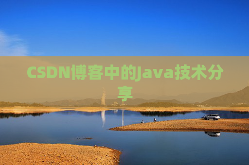 CSDN博客中的Java技术分享